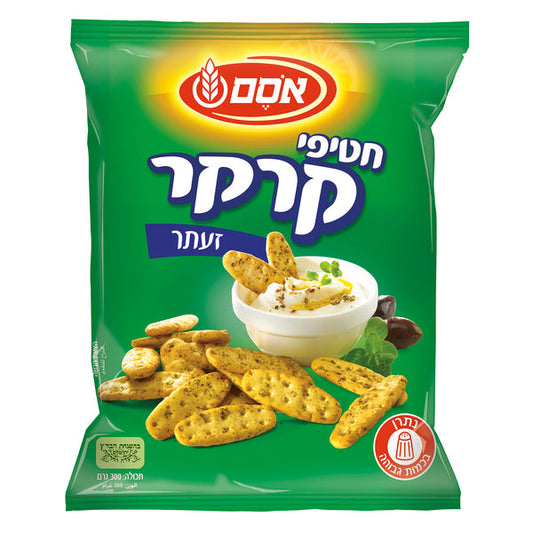 אסם חטיפי קרקר זעתר 300 גרם
