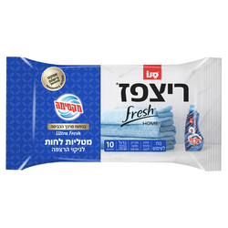 מטליות ריצפז סנו בריח אולטרה בגודל 40X70 ס''מ - 10 יחידות בכל מארז