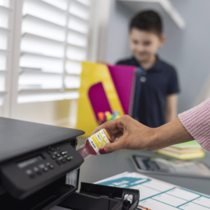 מדפסת דיו אלחוטית משולבת 3 ב-1 Brother Tankbenefit DCP-T580DW