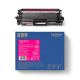 טונר מגנטה מקורי BROTHER TN821XLM