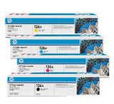 סט טונרים ׁ(126A) מקוריים HP CE310-1-2-3