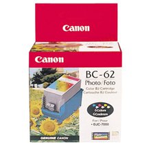 ראש דיו פוטו צבעוני מקורי CANON BC-62E