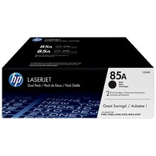 טונר שחור HP 85A 2-pack CE285AD אריזה זוגית