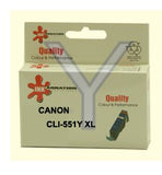 ראש דיו גדול תואם צהוב CANON CLI-551Y XL
