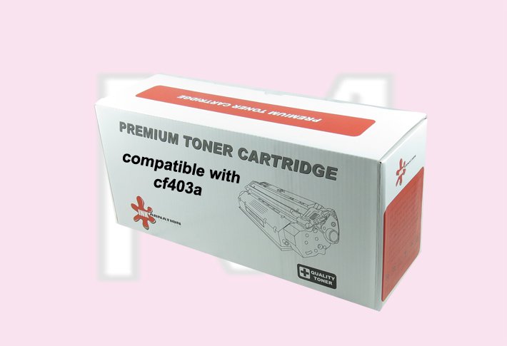 טונר תואם מגנטה HP 201A (CF403A)  לכ-1400 דף