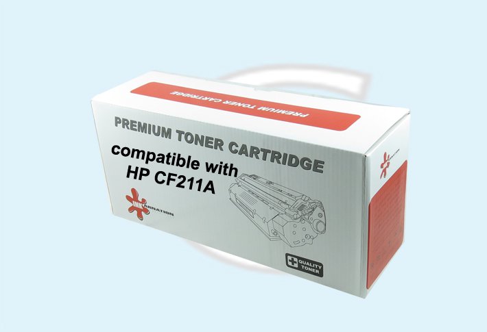 טונר ציאן תואם HP CF211A לכ-1800 דף