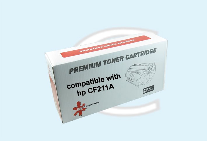 טונר ציאן תואם HP CF211A לכ-1800 דף