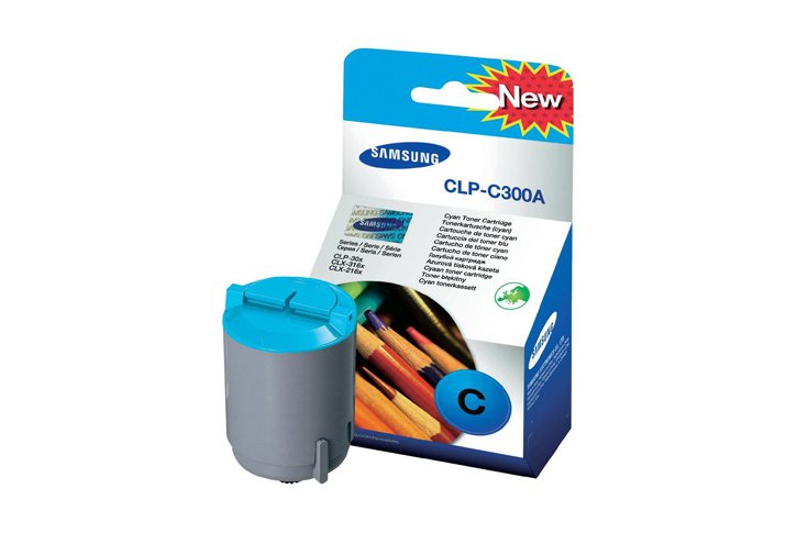 טונר מקורי ציאן SAMSUNG CLP-C300A