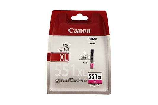 ראש דיו גדול מקורי קנון מגנטה CANON CLI-551M XL