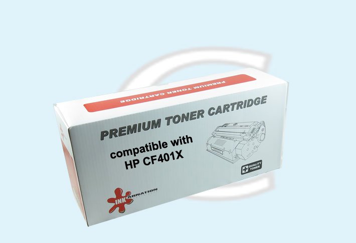 טונר תואם ציאן HP 201X (CF401X) לכ-2300 דף