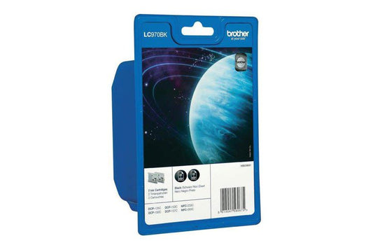 מיכל דיו מקורי שחור BROTHER LC970BK