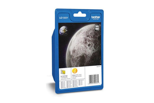 מיכל דיו מקורי צהוב BROTHER LC1000Y