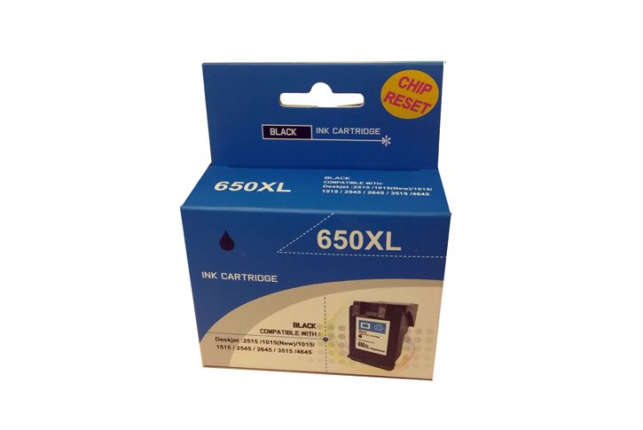 ראש דיו שחור תואם HP 650XL