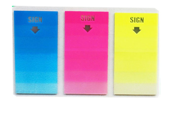 3 דגלוני סימון עם כתובת SIGN