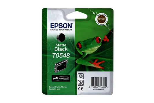 ראש דיו אפסון מקורי שחור מט T0548