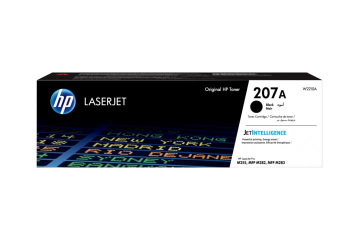 טונר מקורי שחור HP 207A W2210A לכ-1350 דף