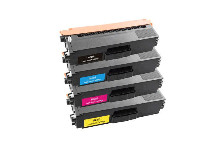 סט טונרים מקוריים (BK+Y+C+M) ל-Brother TN325