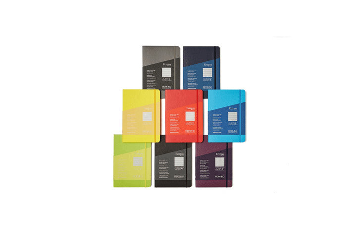 מחברת כריכה קשה סגירת גומי EQ PLUS גודל A5 דגם 19042106