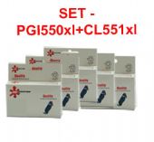  5  CLI551C/M/Y/BKXL +PGI550BKXL