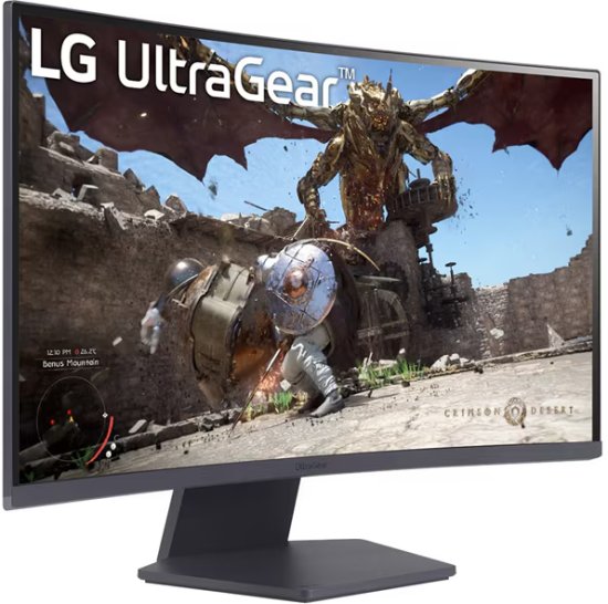 מסך ''32 גיימינג קעור UltraGear 32GS60QC-B