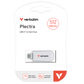 דיסק און קיי Verbatim Plectra USB-C 512GB - צבע לבן