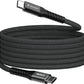 כבל סנכרון וטעינה מגנטי הספק 100W Usb Type-c מגנטי