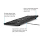 מקלדת חוטית  Keyboard 100 2UN30AA
