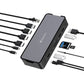 תחנת עגינה מקצועית USB-C בעלת 15 חיבורים מבית Verbatim