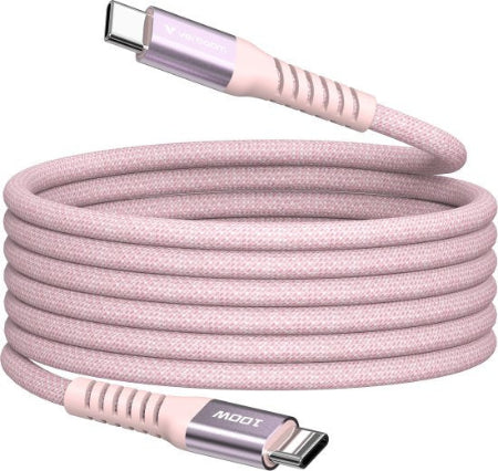 כבל סנכרון וטעינה מגנטי הספק 100W Usb Type-c מגנטי