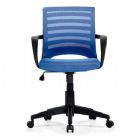 כסא משרדי גב רשת פיטר SK248-כחול